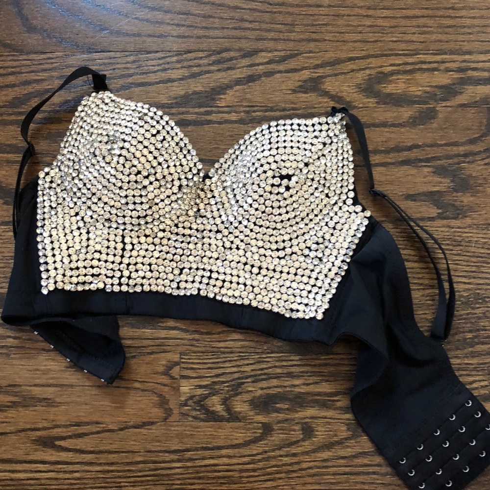 Bedazzled rave top